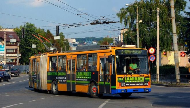 У Тернополі змінюють напрям руху тролейбусу № 3