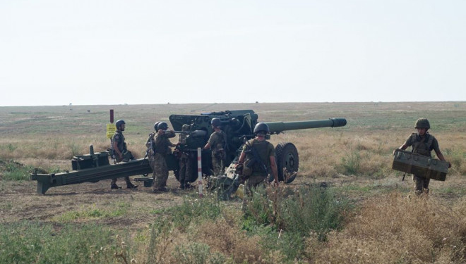Тернопільські артилеристи змагаються за звання найкращих