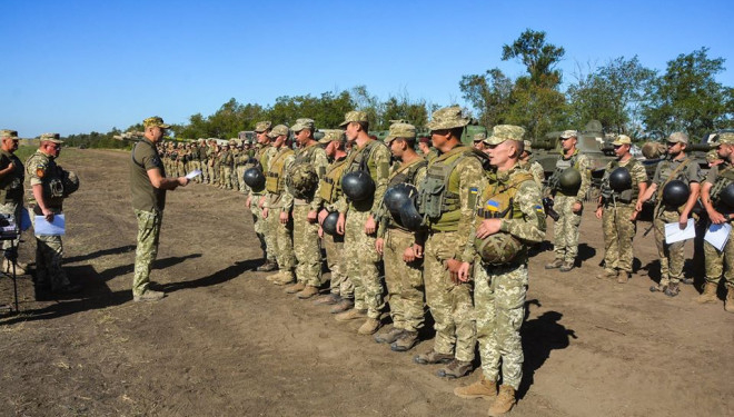 Три тернопільських підрозділи військових піднялись на п’єдестал