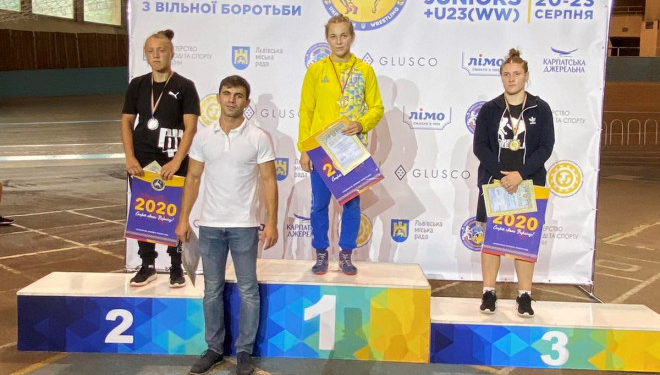 У Тернополі нова чемпіонка з вільної боротьби