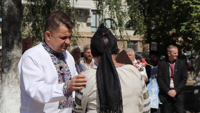 На території музею національно-визвольної боротьби Тернопільщини відкрили та освятили монумент Святої Покрови