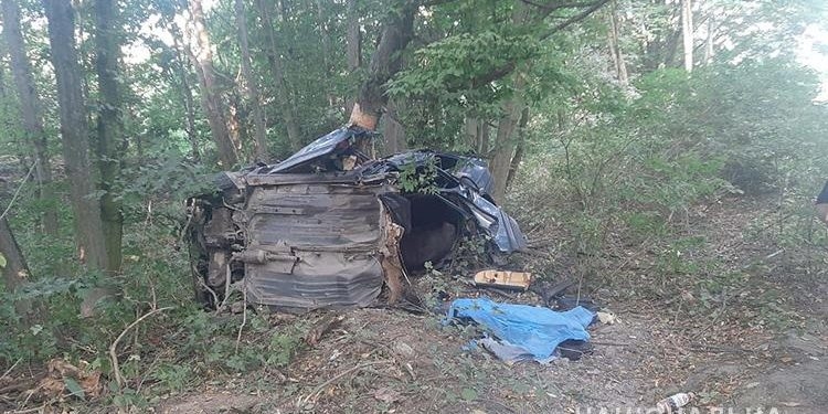 На Тернопільщині смертельна ДТП: автомобіль врізався в дерево