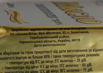Фальсифіковане масло виявили у продажі в Тернопільській області