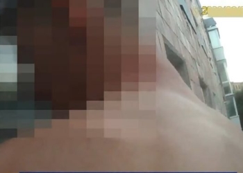 У Тернополі оголений чоловік влаштував дебош (Відео)