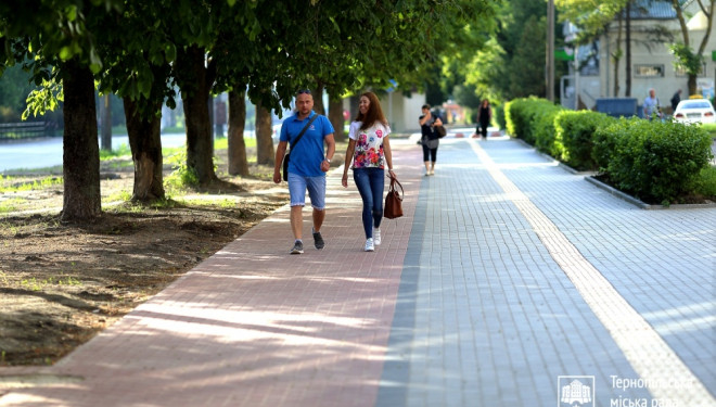 Де у Тернополі найближчим часом оновлять тротуари?