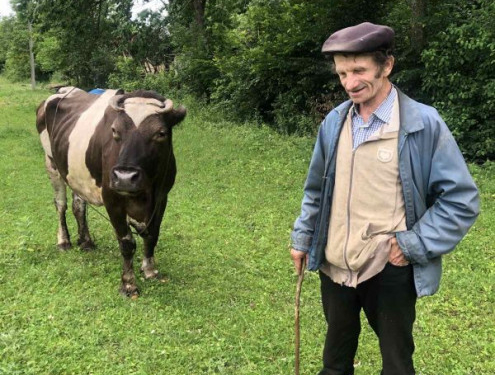 У віддаленому хуторі на Тернопільщині проживає один-єдиний мешканець