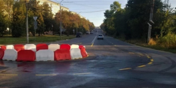 У Тернополі влаштували тимчасовий круговий рух для транспорту