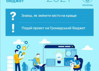 У Тернополі чекають на нові ідеї, які змінять життя міста