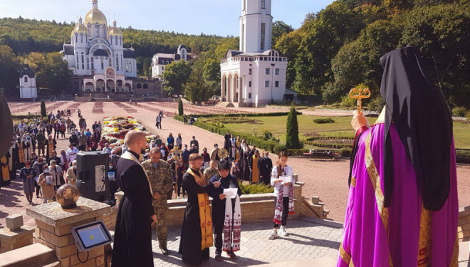 На Тернопільщині відбулося військове паломництво