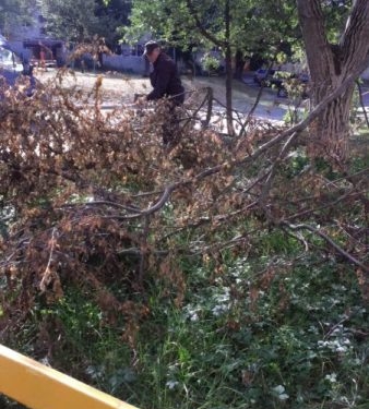 У Тернополі ліквідовують наслідки негоди