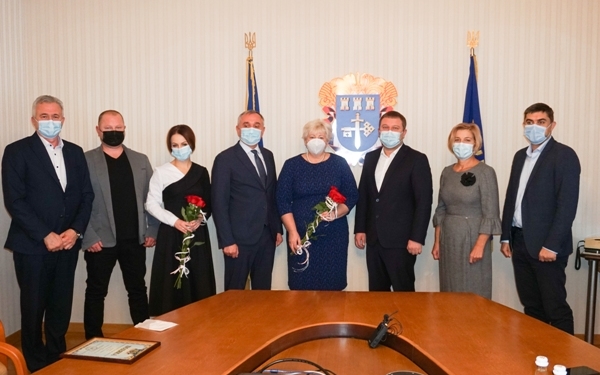 Працівники медичної галузі Тернопільщини отримали державні нагороди