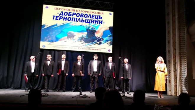 «Подвиг кожного, хто став на захист своєї землі, повинен надійно зберегтися у літописі української держави», – Віктор Овчарук на нагородженні добровольців