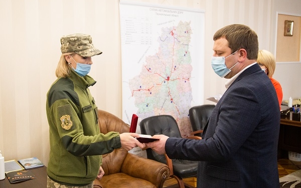 На Тернопільщині військових нагородили медалями та відзнаками Секретаря ради РНБО