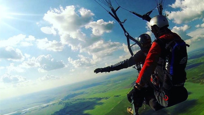 Ентузіаст із Тернопільщини відроджує парапланеризм (Відео)