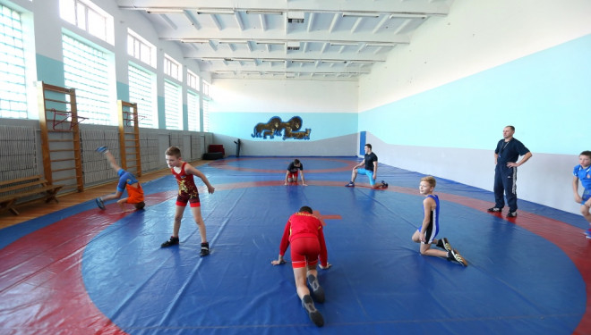 У Тернополі оновили спортивний комплекс для тренувань з вільної боротьби