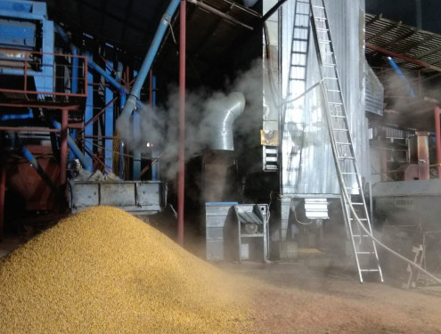 На Тернопільщині знову горіли склади зерна