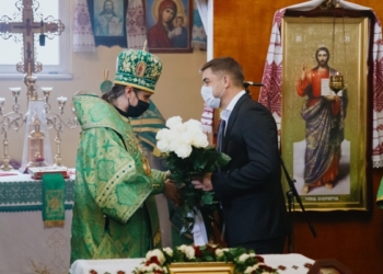 Віктор Устенко привітав архієпископа Тернопільського та Кременецького Нестора з тезоіменинами