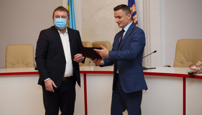 Представників органів місцевого самоврядування Тернопільщини привітали з нагоди професійного свята (Фоторепортаж)