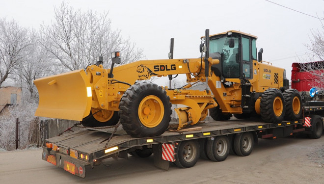 На Тернопільщині з’явився автогрейдер вартістю 2 мільйони гривень