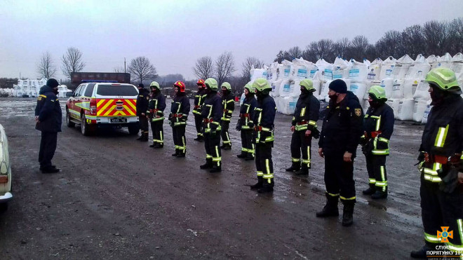 На Тернопільщині проходять навчання рятувальників