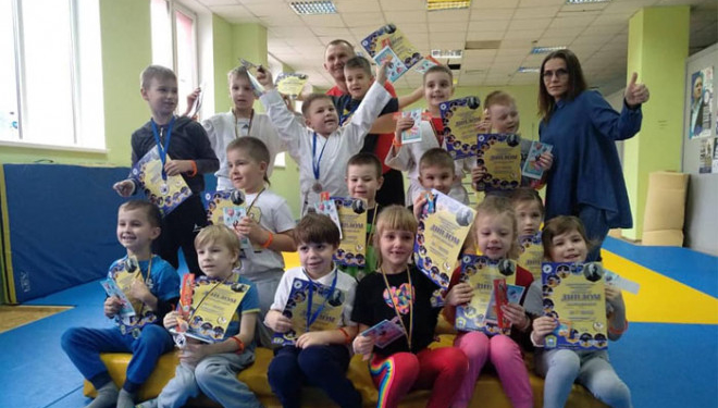 У Тернополі пройшли змагання наймолодших дзюдоїстів
