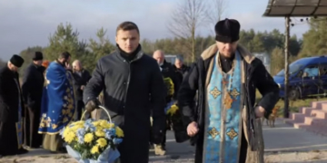 У каплиці-пантеоні в Лішні на Кременеччині вшанували пам’ять Героїв