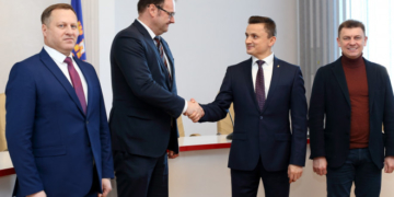 Голова Тернопільської обласної ради Михайло Головком провів робочу із Генеральним Консулом Республіки Польща в Луцьку