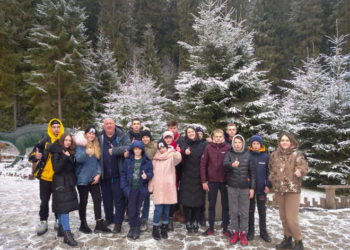 На відпочинок у Карпати вирушили діти тернопільських учасників бойових дій на Сході України