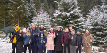 На відпочинок у Карпати вирушили діти тернопільських учасників бойових дій на Сході України