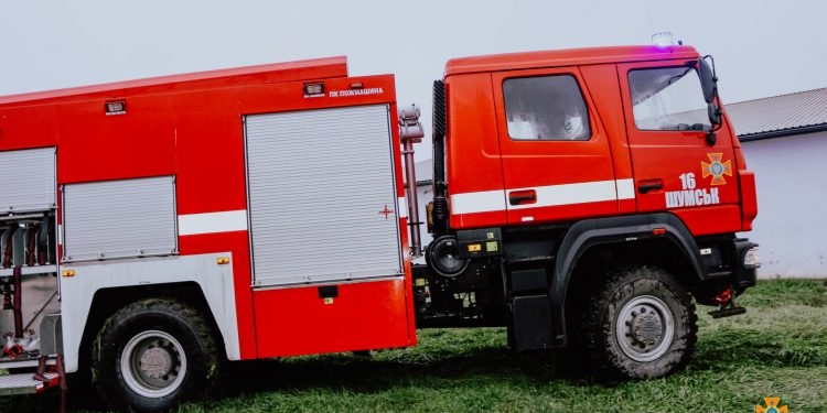 На Тернопільщині горів склад на території військової частини