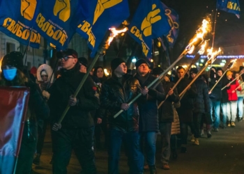 Михайло Головко взяв участь у смолоскипній ході з нагоди 112-ої річниці від дня народження Бандери