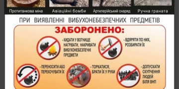 Небезпечні подарунки: на Тернопільщині щодня знаходять вибухонебезпечні предмети