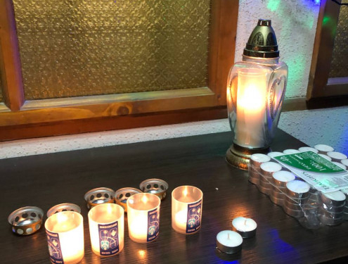 Пластуни передали корпорації «Опілля» Вифлеємський вогонь миру