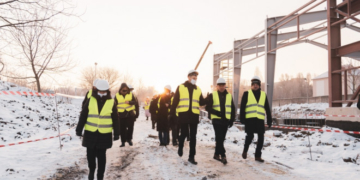 У Тернополі триває будівництво сучасної станції знезалізнення води