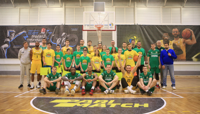 Великі та маленькі зірки на баскетбольному святі в Тернополі