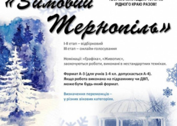 “Зимовий Тернопіль”: тернополяни ще мають шанс взяти участь у престижному конкурсі