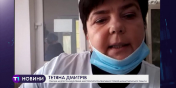 Медсестра з Тернопільщини від початку епідемії COVID-19 стоїть на передовій