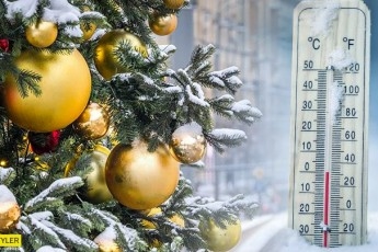 Якою буде погода на Святвечір та Різдво на Тернопільщині: прогноз синоптиків