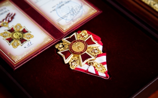 На Тернопільщині знаному благодійнику вручили Орден Святого Пантелеймона