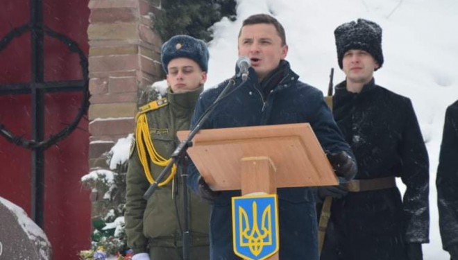 Михайло Головко вшанував пам’ять Героїв Крут у Києві та на Чернігівщині