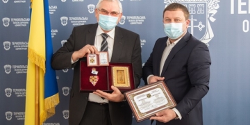 У Тернополі вручили нагороду благодійнику із Німеччини
