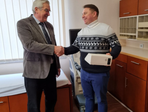 Тернопільський університет отримав сучасне лікувально-діагностичне обладнання