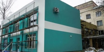 У Тернополі триває капітальний ремонт приймального відділення місцевої лікарні