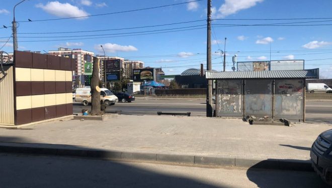 У Тернополі демонтували кіоск, через який підприємець пошкодив дерева