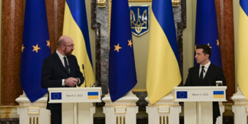 Україна надзвичайно цінує всебічну допомогу ЄС, маємо амбітні цілі на наше найближче майбутнє – Володимир Зеленський після зустрічі з Шарлем Мішелем