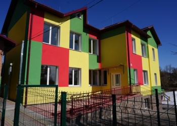 Завдяки програмі «Велике будівництво» у селі Слобідка збудували новий дитячий садочок