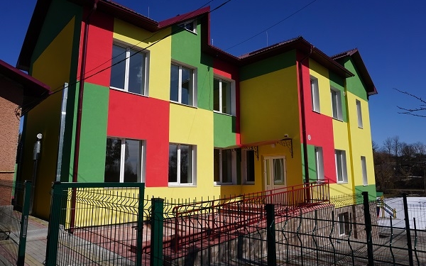 Завдяки програмі «Велике будівництво» у селі Слобідка збудували новий дитячий садочок