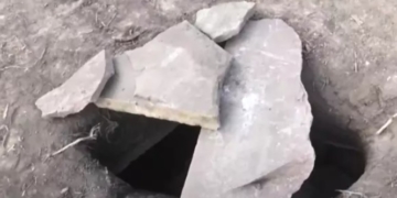 Саркофаг, якому майже 5000 років, випадково виявили в селі на Тернопільщині (Фото)