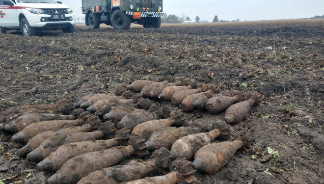 На Тернопільщині знищили 35 мінометних мін