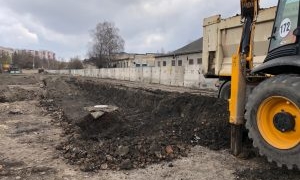 У Тернополі триває будівництво дощового колектора